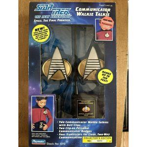 Playmates 1993 Star Trek The Next Generation Communicator Walkie Talkie 6119